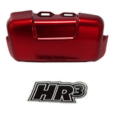 HR3 Velocity Red Sunglo Water Pump Cover For Harley Twin-Cooled Engine Touring 2017-2023